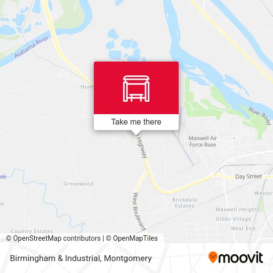 Birmingham & Industrial map