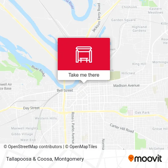 Tallapoosa & Coosa map