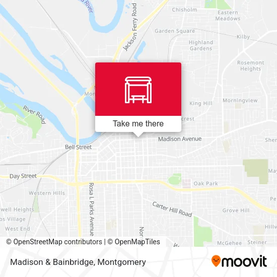 Mapa de Madison & Bainbridge