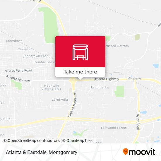 Mapa de Atlanta & Eastdale