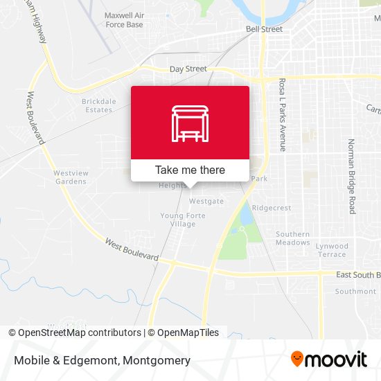 Mobile & Edgemont map
