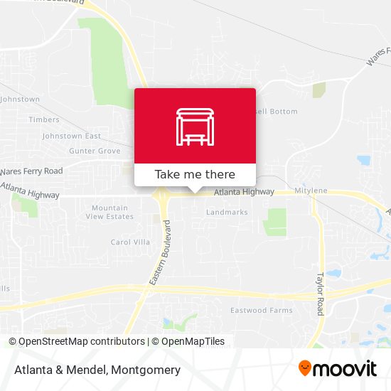 Mapa de Atlanta & Mendel