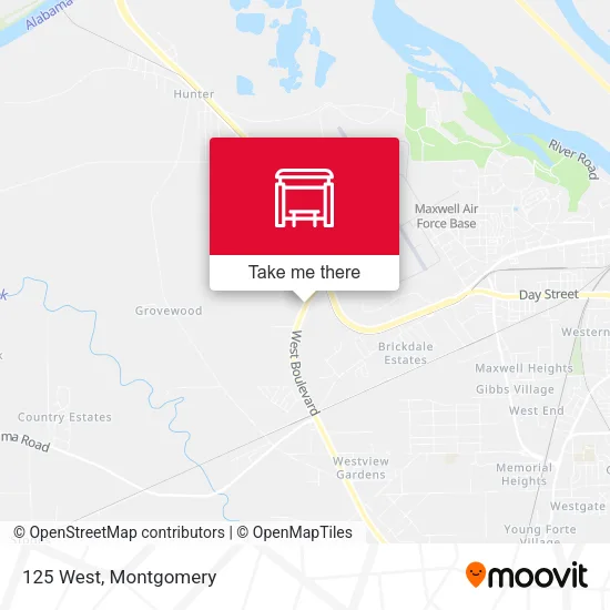 125 West map