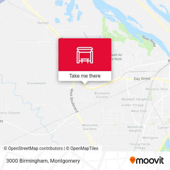 3000 Birmingham map