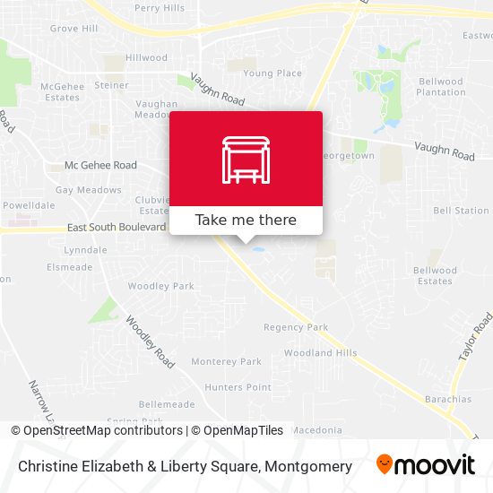 Christine Elizabeth & Liberty Square map