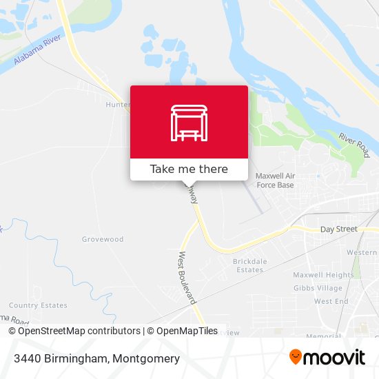 3440 Birmingham map