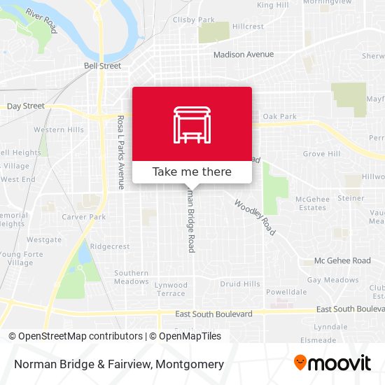 Mapa de Norman Bridge & Fairview