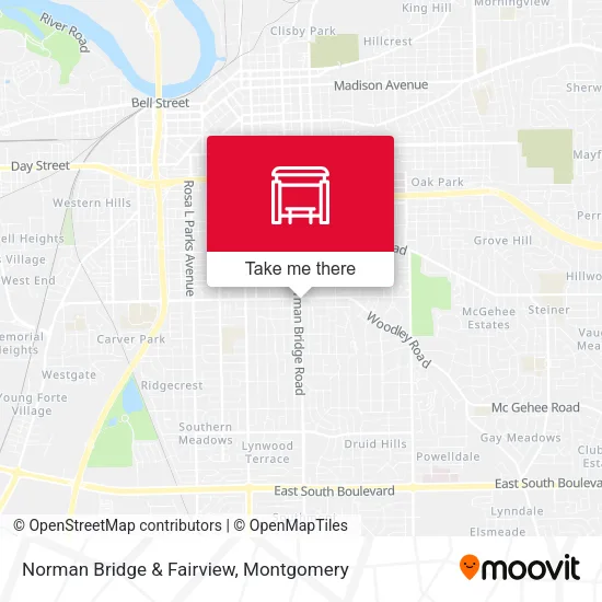 Mapa de Norman Bridge & Fairview