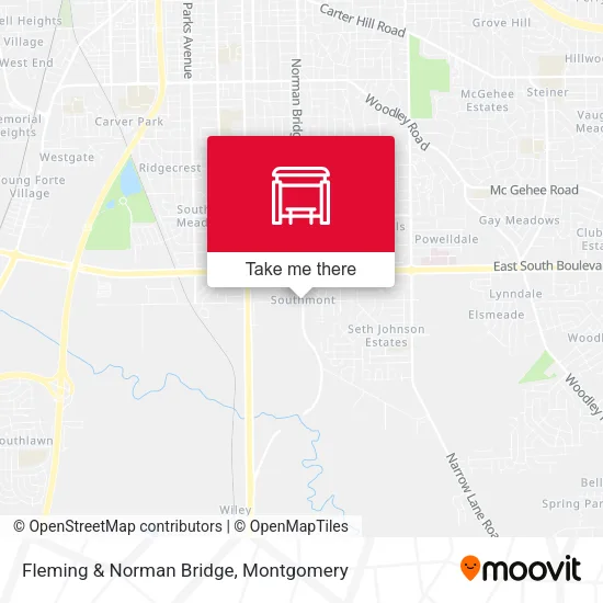 Mapa de Fleming & Norman Bridge