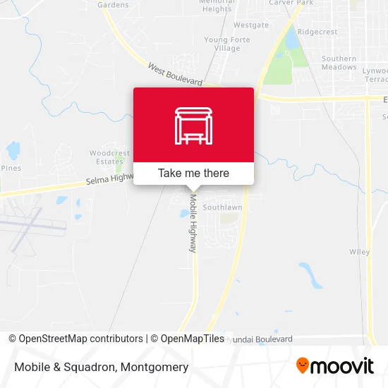 Mapa de Mobile & Squadron