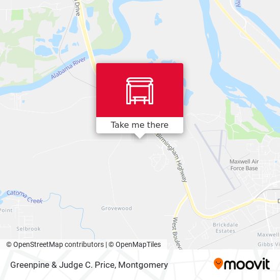 Greenpine & Judge C. Price map