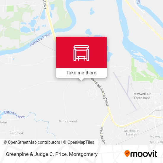 Greenpine & Judge C. Price map