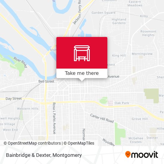 Bainbridge & Dexter map