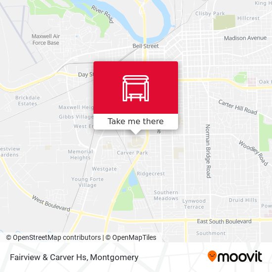 Mapa de Fairview & Carver Hs