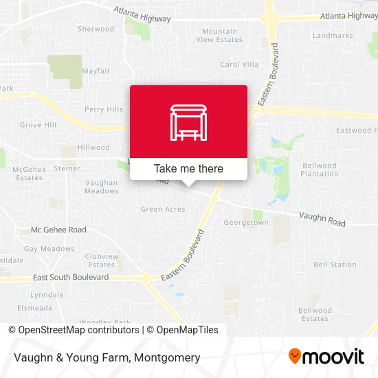 Vaughn & Young Farm map
