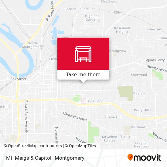 Mt. Meigs & Capitol map