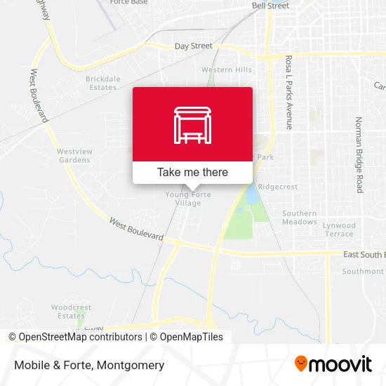 Mobile & Forte map