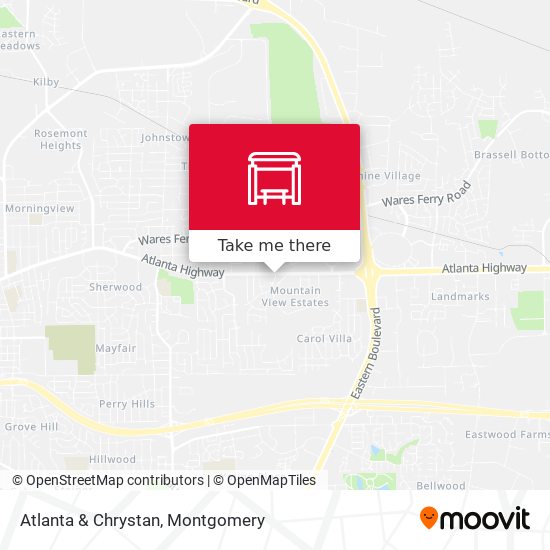 Mapa de Atlanta & Chrystan