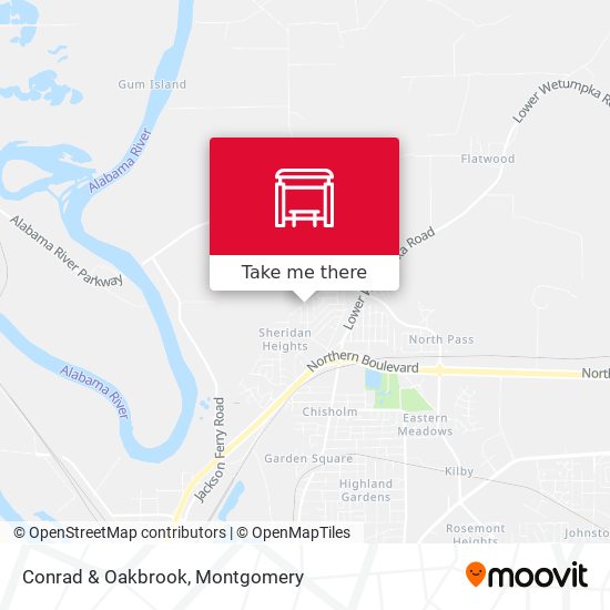Mapa de Conrad & Oakbrook