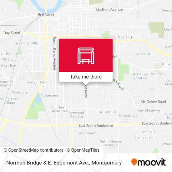 Mapa de Norman Bridge & E. Edgemont Ave.