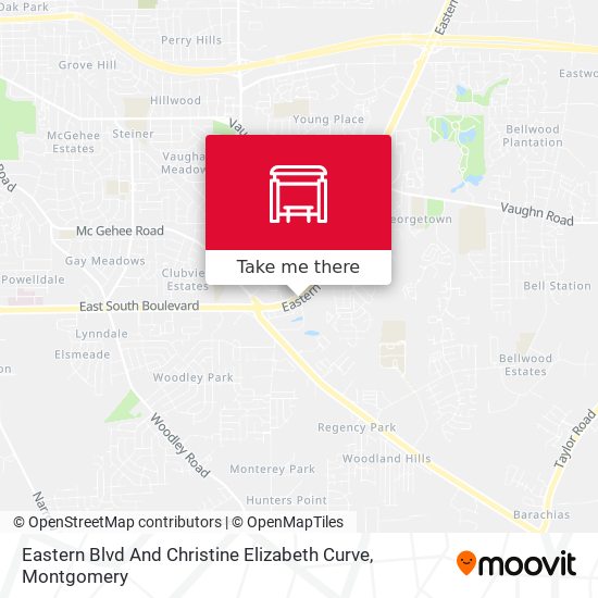 Mapa de Eastern Blvd And Christine Elizabeth Curve