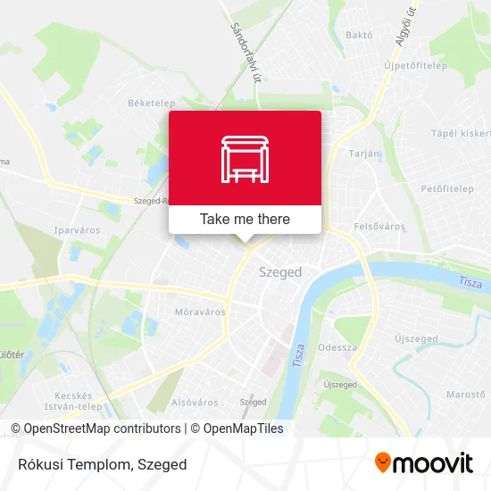Rókusi Templom map