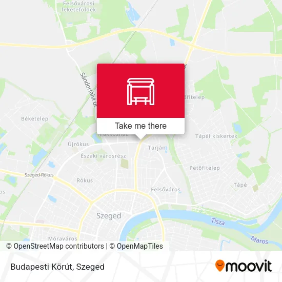 Budapesti Körút map