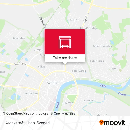 Kecskeméti Utca map