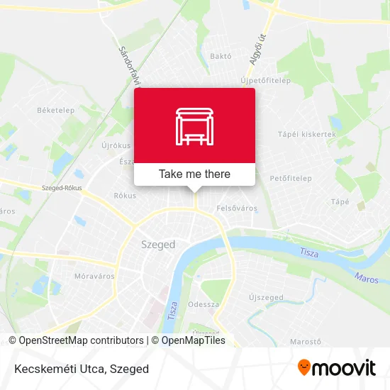 Kecskeméti Utca map