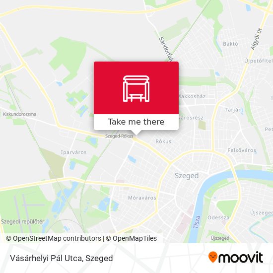Vásárhelyi Pál Utca map
