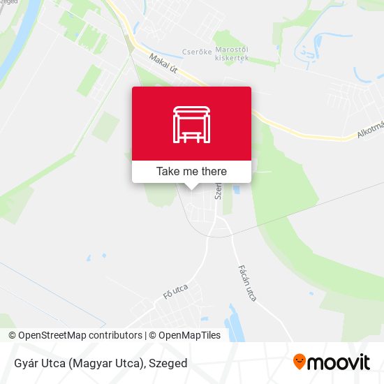 Gyár Utca (Magyar Utca) map