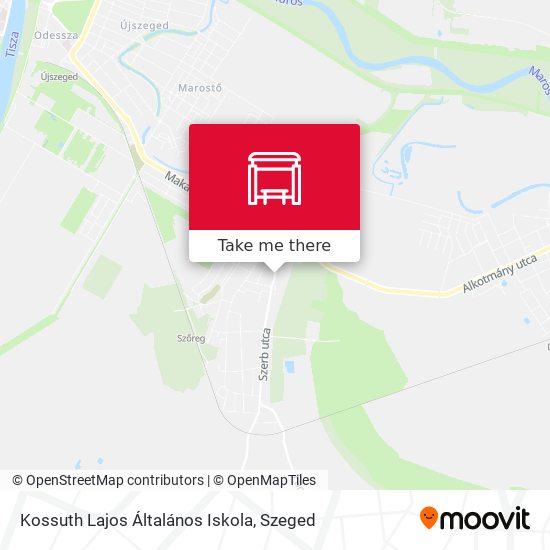 Kossuth Lajos Általános Iskola map