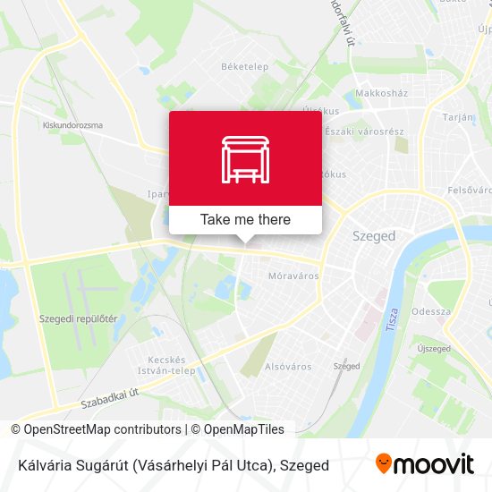Kálvária Sugárút (Vásárhelyi Pál Utca) map