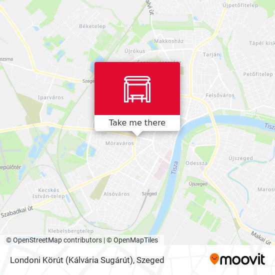 Londoni Körút (Kálvária Sugárút) map