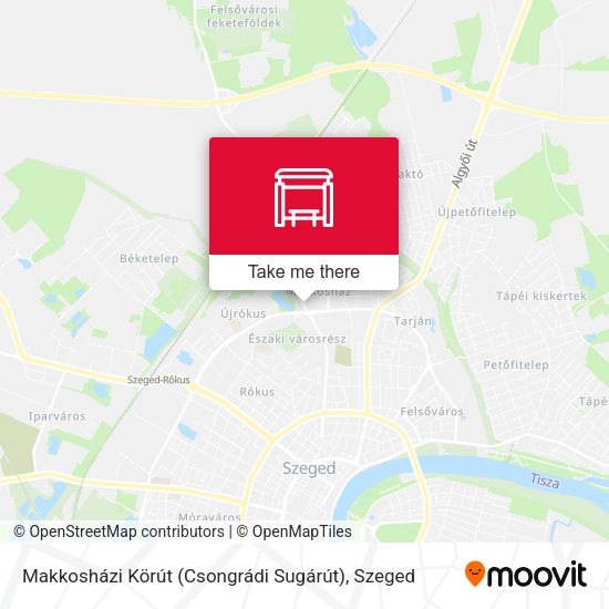Makkosházi Körút (Csongrádi Sugárút) map