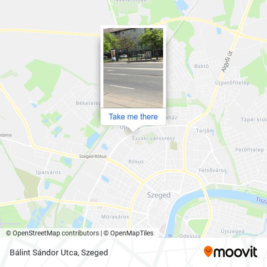 Bálint Sándor Utca map