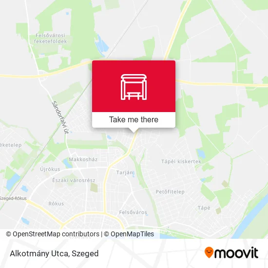 Alkotmány Utca map