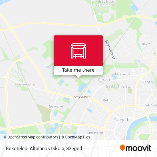 Béketelepi Általános Iskola map