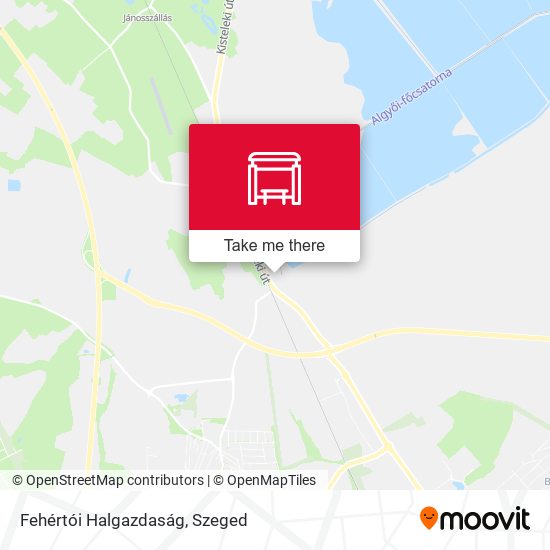 Fehértói Halgazdaság map