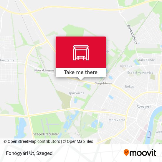 Fonógyári Út map