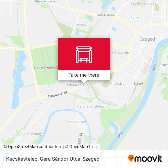 Kecskéstelep, Gera Sándor Utca map