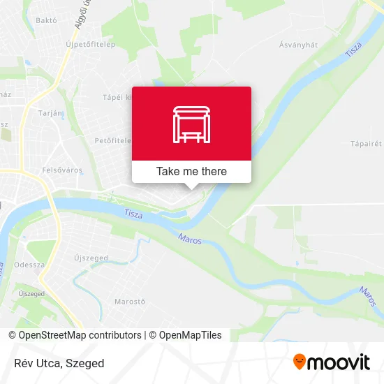 Rév Utca map