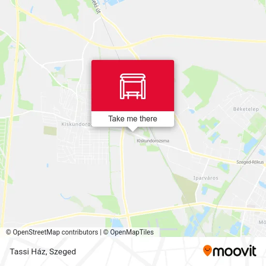 Tassi Ház map