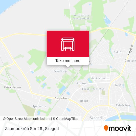 Zsámbokréti Sor 28. map