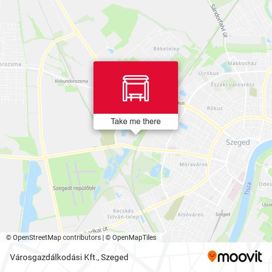 Városgazdálkodási Kft. map