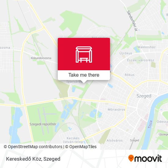 Kereskedő Köz map