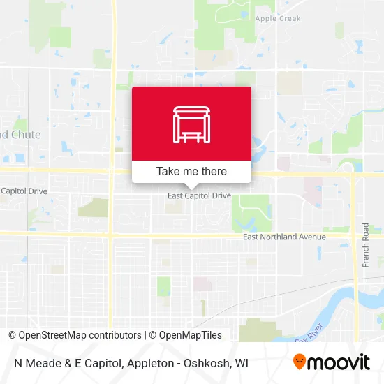 Mapa de N Meade & E Capitol