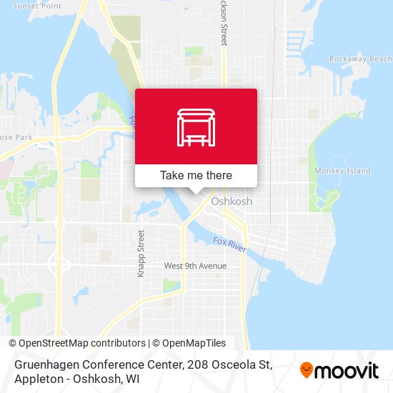 Mapa de Gruenhagen Conference Center, 208 Osceola St