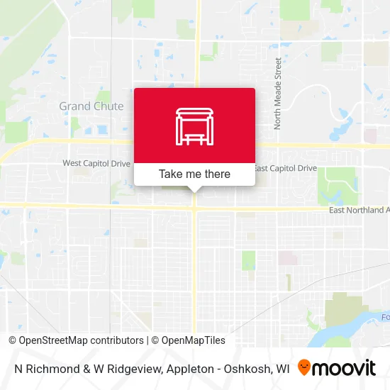 Mapa de N Richmond & W Ridgeview