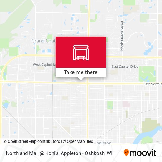 Mapa de Northland Mall @ Kohl's